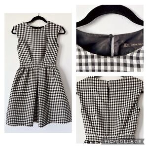 Zara gingham dress